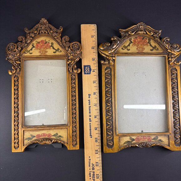Vintage Ornate Wooden Picture Frames By The Arister Group - Picture 7 of 9